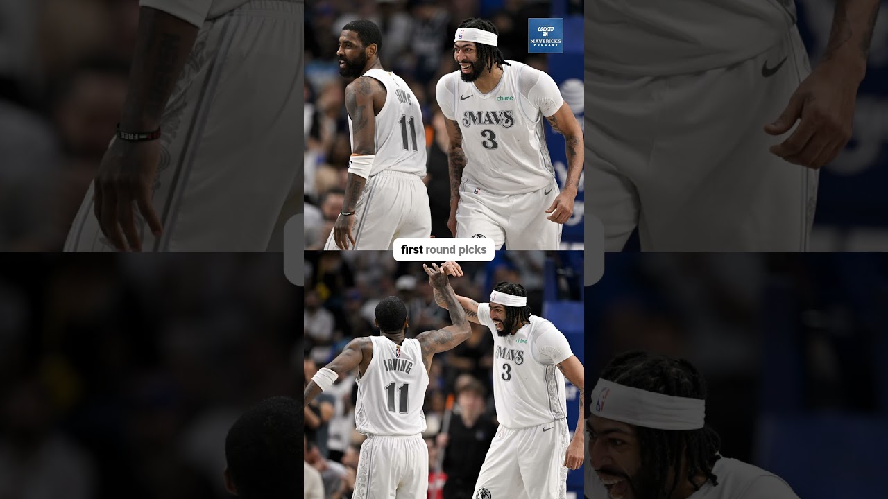 Do the Dallas Mavericks HAVE TO Give Anthony Davis & Kyrie Irving a Chance? #Mavs #NBA