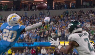 Bolt Up! Chargers' INT comes at just the right time