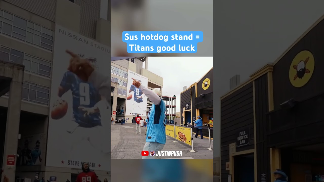 SUS good luck charm🍀 #nfl #titans #tennessee #tennesseetitans #football