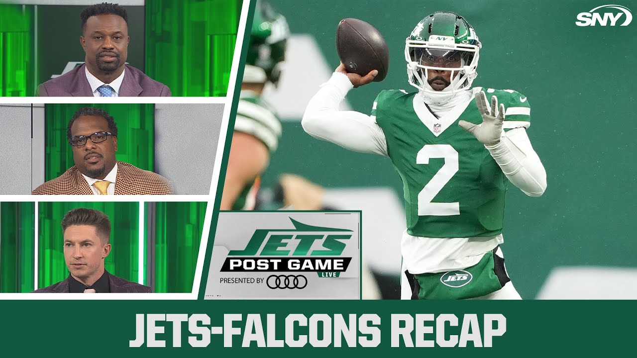 Bart Scott, Willie Colon, and Connor Rogers react to Jets' win over Falcons