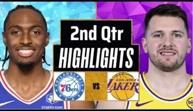 Los Angeles Lakers vs Philadelphia 76ers Full Game Highlights 2nd Qtr | Dec 7 | 2025 NBA Highlights