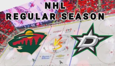 Minnesota Wild vs Dallas Stars | 2025 NHL Regular Season Live Play by Play Score