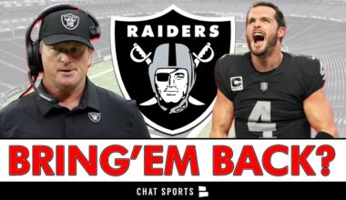 Raiders Rumors: Jon Gruden & Derek Carr Returning To Las Vegas If Pete Carroll Is Fired?