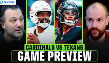 Cardinals vs Texans FULL Preview + Predictions