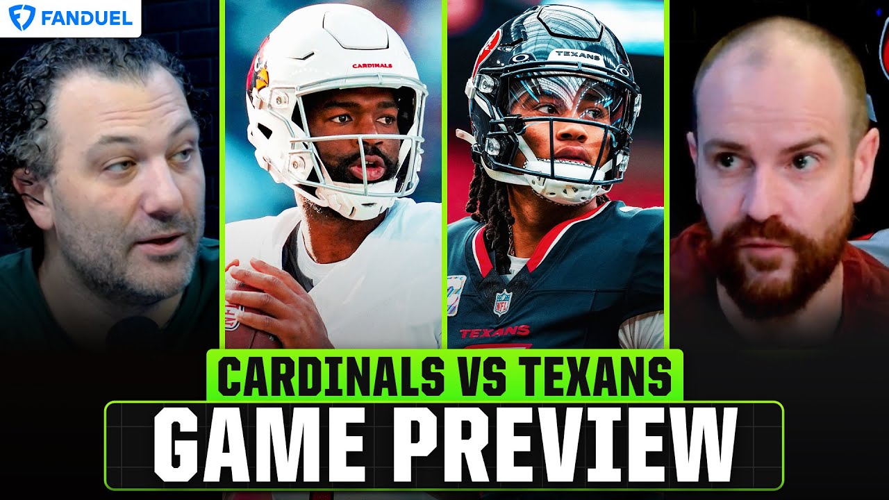 Cardinals vs Texans FULL Preview + Predictions
