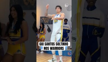 Gui Santos sem contexto! 😂 #nba #warriors