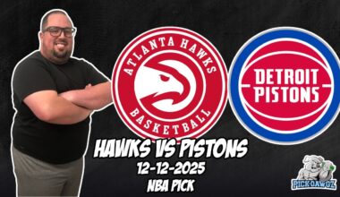 Atlanta Hawks vs Detroit Pistons 12/12/25 NBA Free Picks & Prediction | NBA Betting Tips