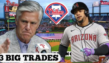PHILLIES three big trades this offseason! (*Ketel Marte*)
