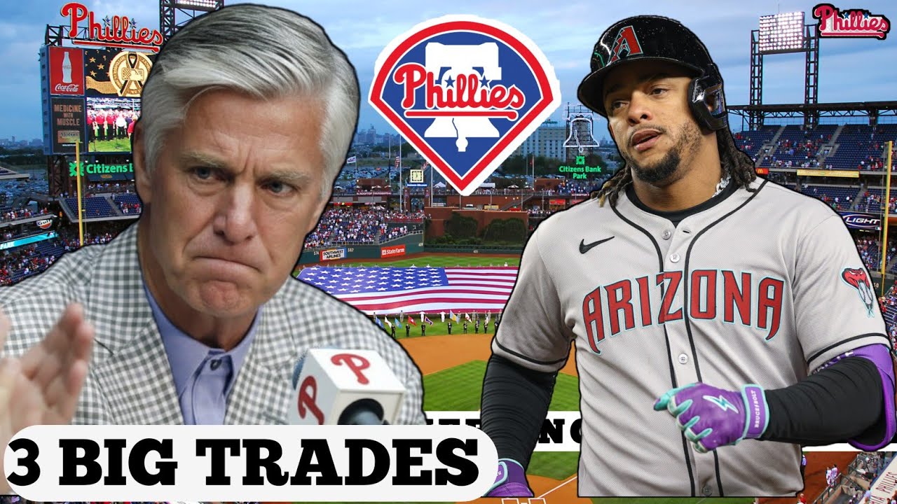 PHILLIES three big trades this offseason! (*Ketel Marte*)