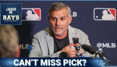 Tampa Bay Rays CANNOT MISS With MLB's 2nd Overall Draft Pick