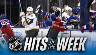 Trucked, Leveled, and Laid Out: NHL Week 9’s Hardest Hits