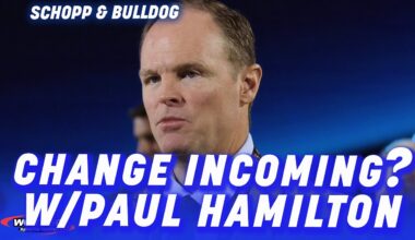 Are The Sabres Finally Going To Make The Change?| Schopp and Bulldog W/ Paul Hamilton
