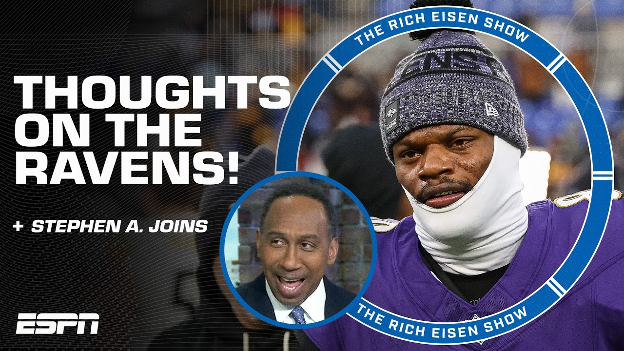 Stephen A. is DISAPPOINTED in the Ravens 🗣️ 'The Texans are coming!’ | The Rich Eisen Show