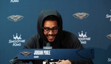 Jordan Poole on home win, return from injury | Pelicans-Trail Blazers Postgame Interview 12/11/25