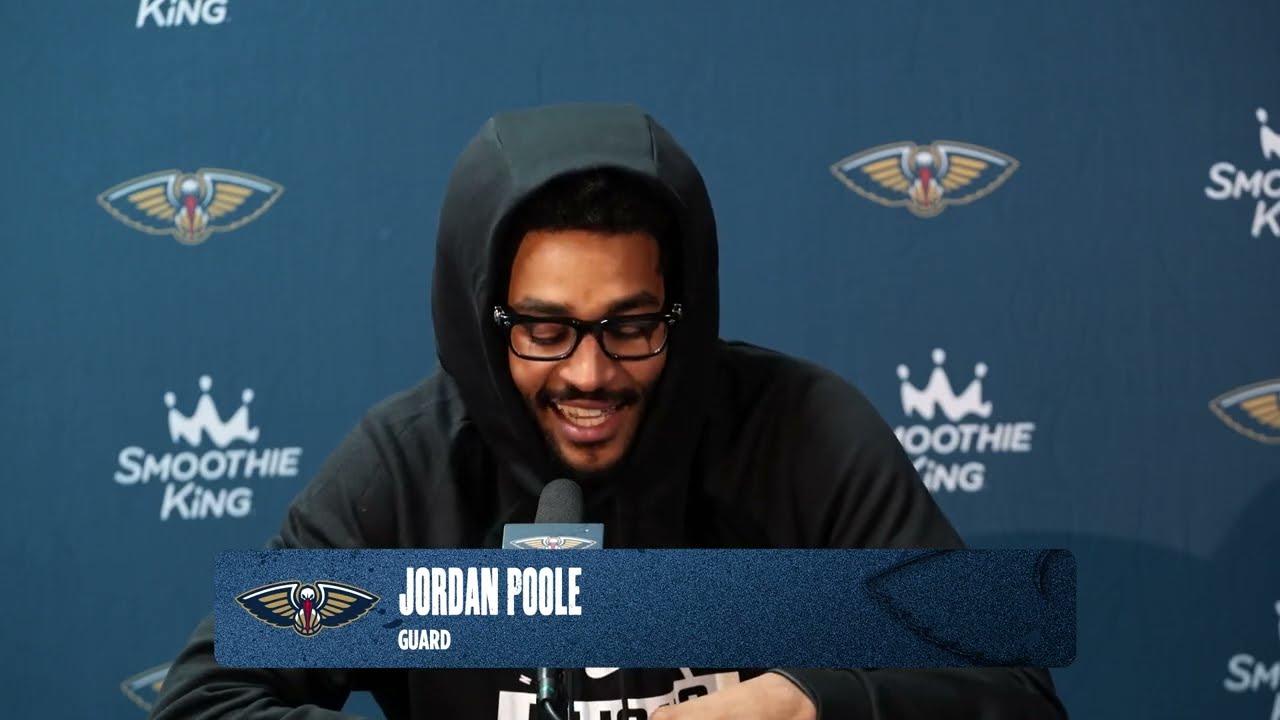Jordan Poole on home win, return from injury | Pelicans-Trail Blazers Postgame Interview 12/11/25