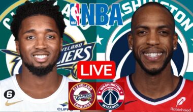 LIVE: CLEVELAND CAVALIERS vs WASHINGTON WIZARDS | NBA | PLAY BY PLAY | SCOREBOARD