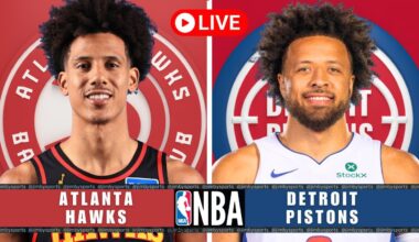 Atlanta Hawks vs Detroit Pistons | NBA Live Today | Play-By-Play Scoreboard 2025