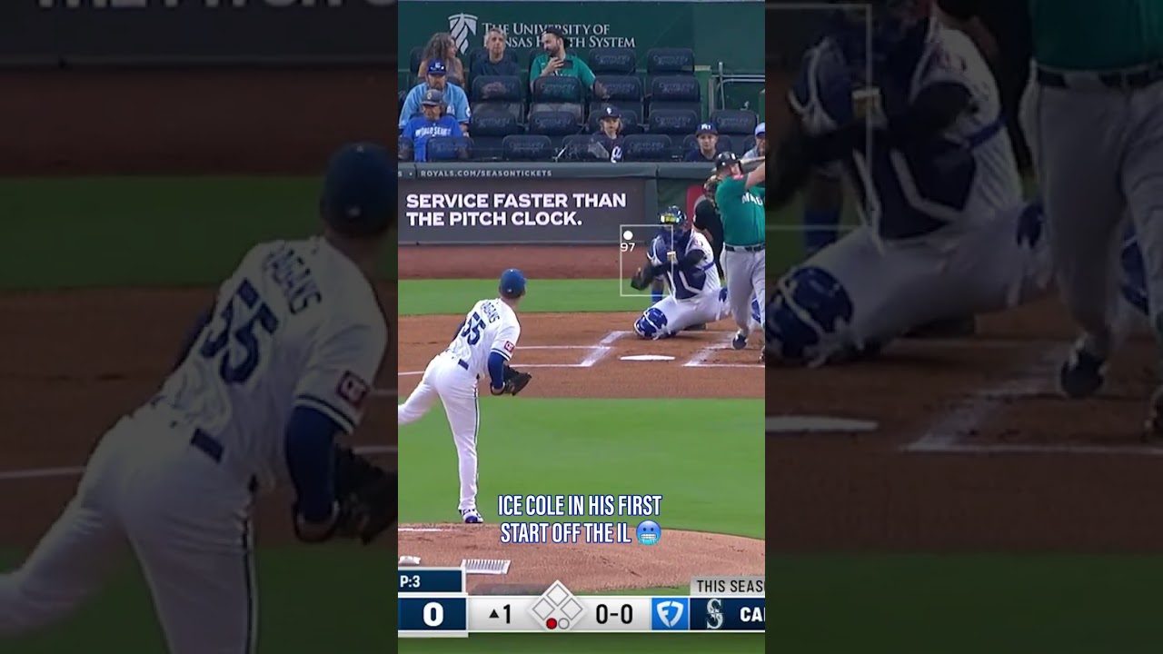 Cole Ragans' Jaw-Dropping Return From The IL #royals #baseballhighlights #pitching #MLB