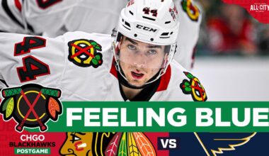 BLACKHAWKS POSTGAME: Kaiser Nets 2nd Goal of the Season, Chicago BEAT UP by Blues | CHGO Blackhawks