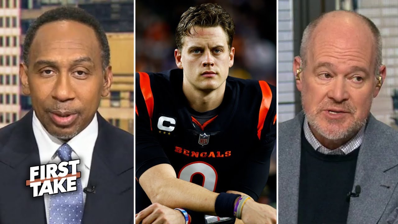 FIRST TAKE | Joe Burrow to Vikings - Rich Eisen tells Stephen A. Smith Bengals wasted Joe's talent