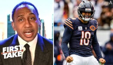 FIRST TAKE | Caleb Williams is a rising NFL superstar - Stephen A.: Bears will make DEEP playoff run