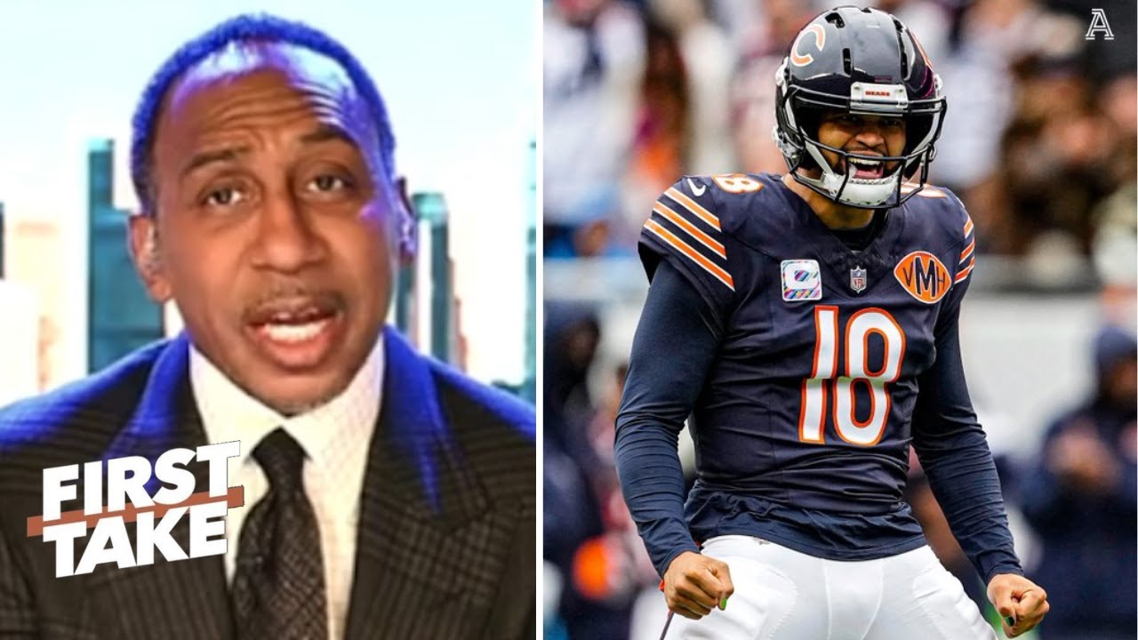 FIRST TAKE | Caleb Williams is a rising NFL superstar - Stephen A.: Bears will make DEEP playoff run