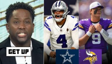 GET UP | Cowboys poise to dethrone Eagles' NFC East & it's start by beating Vikings - Harry Douglas
