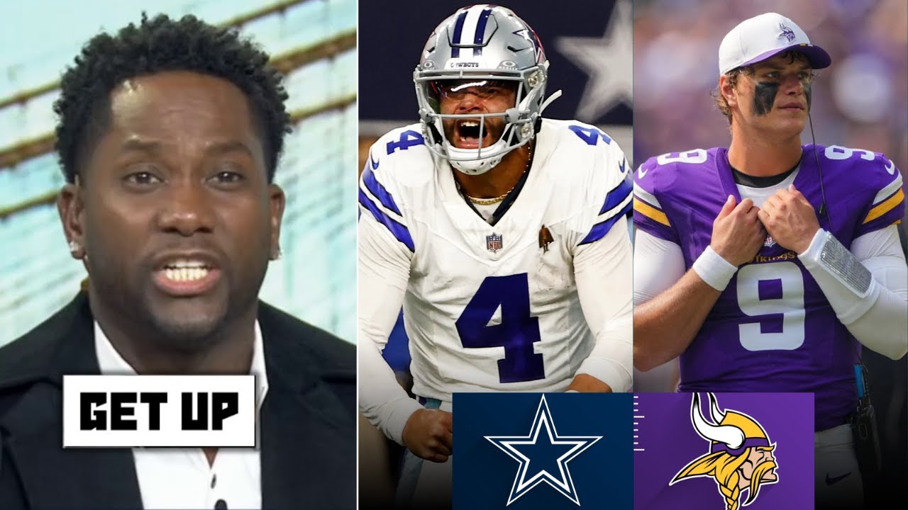 GET UP | Cowboys poise to dethrone Eagles' NFC East & it's start by beating Vikings - Harry Douglas