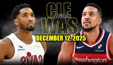 Cleveland Cavaliers vs Washington Wizards Full Game Highlights – December 12, 2025 | NBA Season