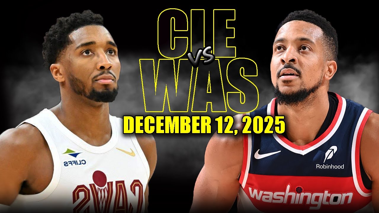 Cleveland Cavaliers vs Washington Wizards Full Game Highlights – December 12, 2025 | NBA Season