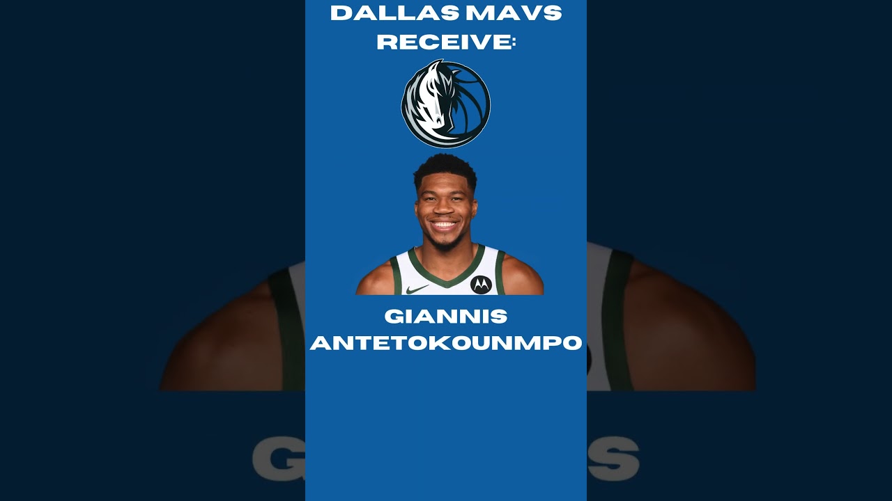 TRADING Giannis Antetokounmpo To The Dallas Mavericks! #nba #basketball #viral