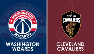 Washington Wizards vs Cleveland Cavaliers NBA Live Scoreboard