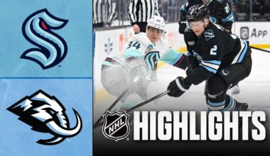 Kraken vs. Mammoth | NHL Highlights | December 12, 2025