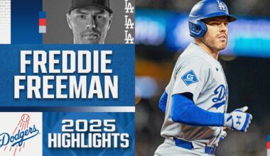 Freddie Freeman & the Dodgers won their 2nd straight World Series in 2025! (Full season highlights)