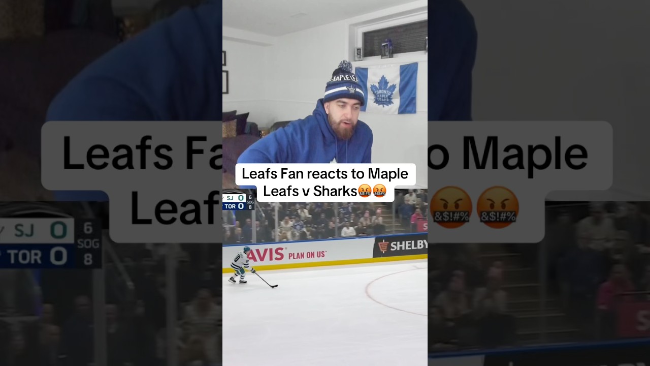 im done. #nhl#mapleleafs#sharks#torontomapleleafs#sanjosesharks#nhlhockey#reaction#rage#hockey