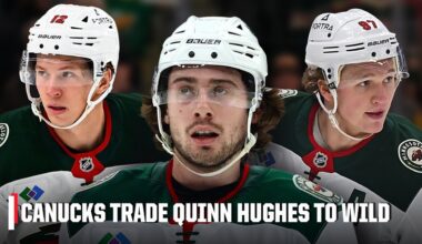 Quinn Hughes Trade Reaction 🏒 The Wild have put the league ON NOTICE – Wyshynski | ESPN NHL
