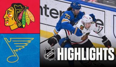 Blackhawks vs. Blues | NHL Highlights | December 12, 2025