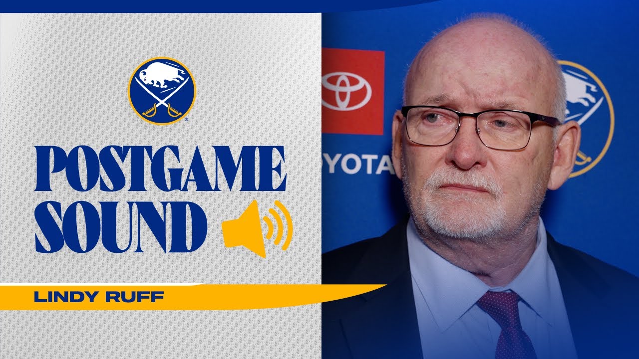 "Gutsy Effort" | Lindy Ruff After 3-2 Win Over The Vancouver Canucks | Buffalo Sabres