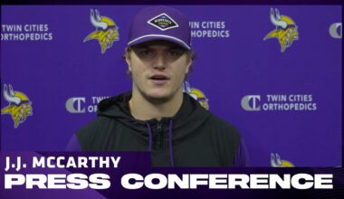 J.J. McCarthy on Cowboys Defensive Scheme, Reading Coverages, Justin Jefferson, Ryan Kelly's Impact