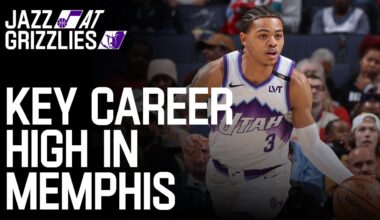 CLUTCH road win against GRIZZLIES 🐻 | UTAH JAZZ