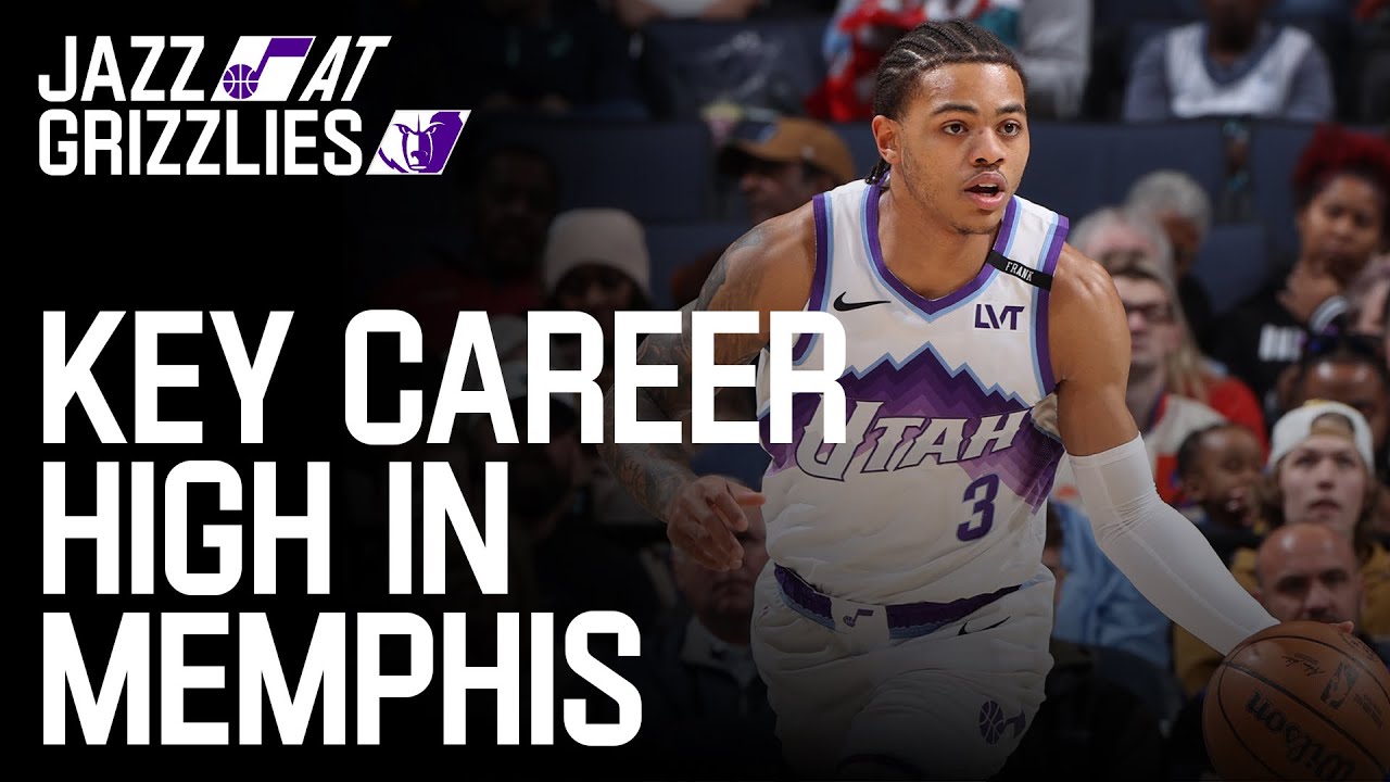 CLUTCH road win against GRIZZLIES 🐻 | UTAH JAZZ