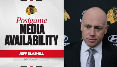 "I think it's a freak accident." | Jeff Blashill Postgame 12.12.25
