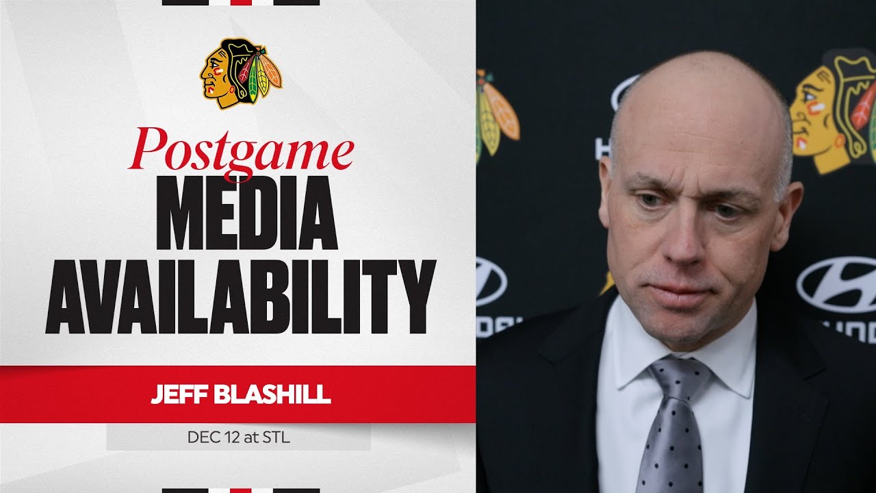 "I think it's a freak accident." | Jeff Blashill Postgame 12.12.25