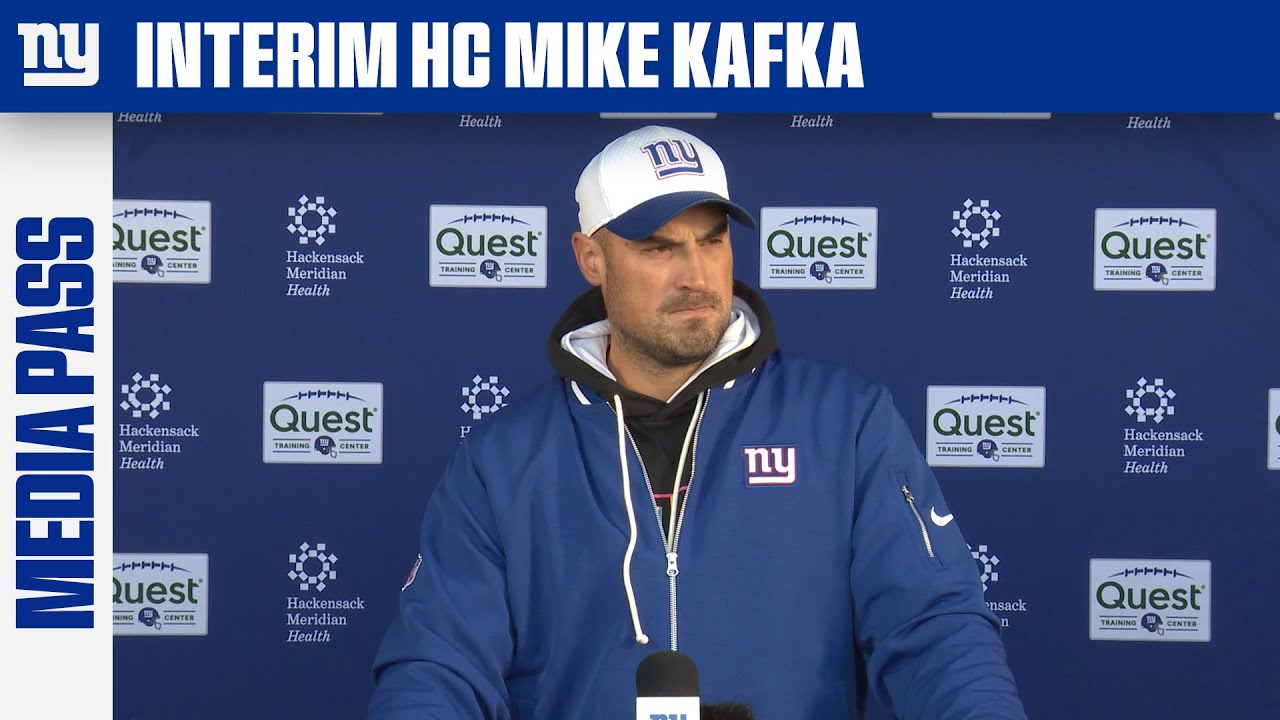 Mike Kafka Gives Final Updates Before Week 15 | New York Giants
