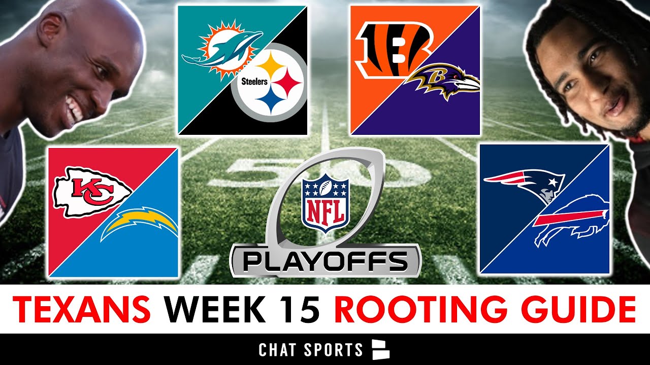 Houston Texans Week 15 Rooting Guide + Updated 2025 AFC Playoff Predictions