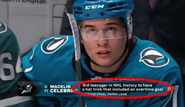 We Need To Have a Conversation About Macklin Celebrini..