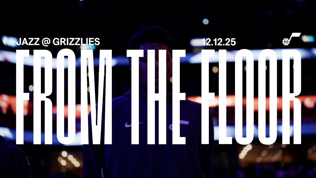 From The Floor: COMEBACK WIN in Memphis 🎥 | UTAH JAZZ