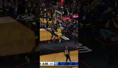 WHAT A PLAY 👏 T.J. McConnell Saves Loose Ball and Andrew Nembhard Lays it in