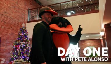 Pete Alonso’s First Day with the Orioles | Camden Yards Ballpark Tour | Baltimore Orioles