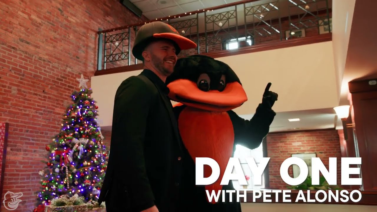 Pete Alonso’s First Day with the Orioles | Camden Yards Ballpark Tour | Baltimore Orioles